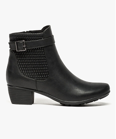 PANTOUFLE BLANC BOOTS NOIR