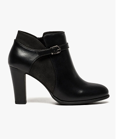 GEMO Low boots à boucle avec empiècements irisés noir standard