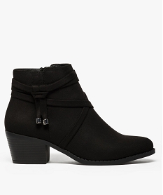 HOMEWEAR IMPRIME BOOTS NOIR