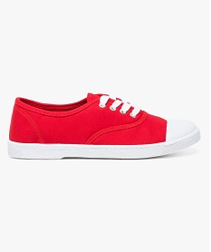 GEMO Baskets en toile avec lacets et bout renforcé femme 3497