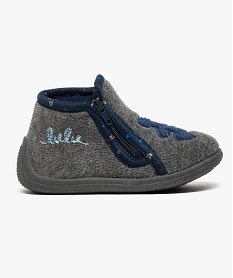 GEMO Chaussons en velours montants - Lulu Castagnette Gris