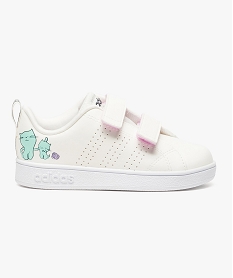 baskets basses avec motifs animaux - adidas blanc7711901_1