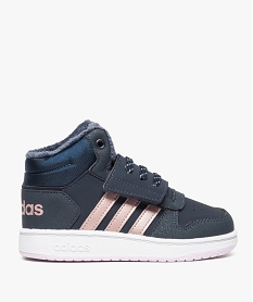 baskets montantes avec doublure - adidas hoops mid 2.0 bleu7713301_1