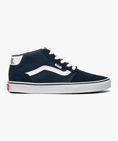 baskets garcon montantes bimatieres - vans bleu7713601_1