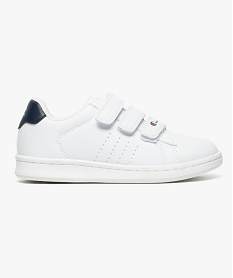 GEMO Tennis basse à bandes scratchs - Champion blanc standard