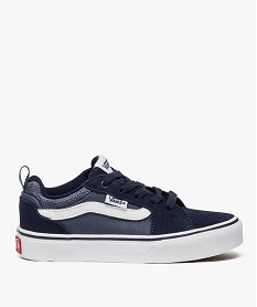 baskets garcon basses bimatieres - vans bleu7715201_1