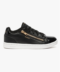 GEMO Baskets basses avec fermeture lacets et zip - Reebok noir standard