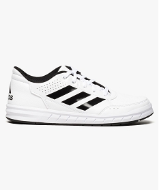 GEMO Baskets basses fermeture lacets - Adidas Blanc