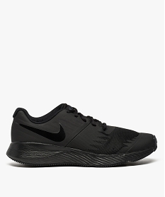 baskets bi-matieres unies garcon fermeture lacets - nike noir7717501_1