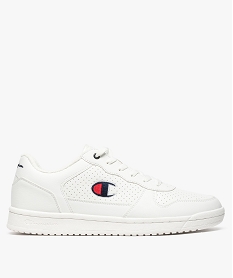 GEMO Baskets homme basses unies à lacets - Champion Chicago Low blanc standard
