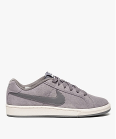 GEMO Tennis femme dessus cuir suede  - Nike Court royal violet standard