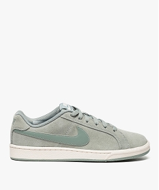 GEMO Tennis femme dessus cuir suédé - Court Royal Suede Nike Vert