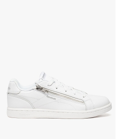 basket femme avec touches vernies et zip - reebok blanc baskets et tennis7722901_1