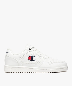 GEMO Baskets femme unies à perforations - Champion Chicago Low JR blanc standard