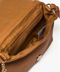 sac a main pochette avec rabat paillete orange sacs et cartables7726001_3