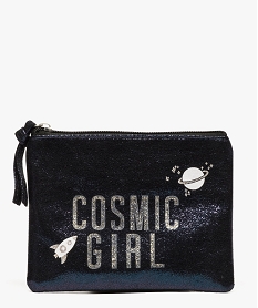petite pochette imorimee cosmic girl noir porte-monnaie et portefeuilles7730201_1