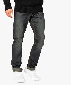 jean enduit pour homme avec detail poche fantaisie bleu7745701_1