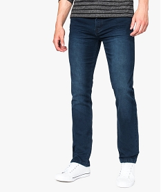 GEMO Jean coupe Regular homme Bleu