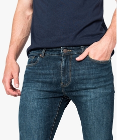 jean homme slim taille haute bleu jeans slim7747001_2