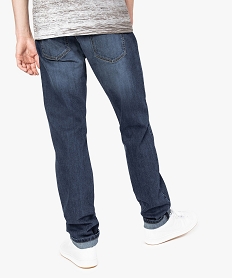 jean homme straight stretch 5 poches gris7747401_3