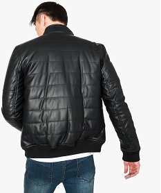 blouson motard matelasse noir7755101_3