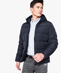 SWEAT NOIR BLOUSON NAVY