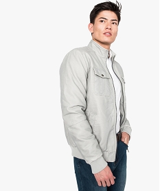 GEMO Blouson aviateur Gris