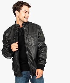 GEMO Blouson aviateur Noir