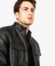 blouson aviateur noir manteaux et blousons7756101_2