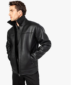 GEMO Blouson aviateur zippé Noir