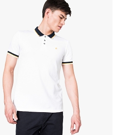 polo homme sporty blanc polos7760801_1