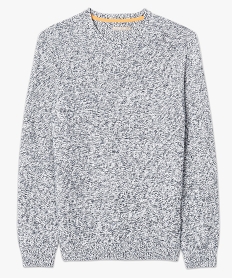 pull en maille chine a col rond gris pulls7763301_4
