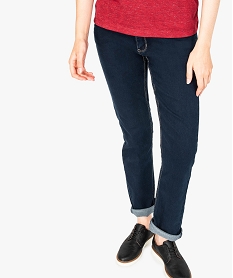 GEMO Jean stretch coupe Regular 5 poches Bleu