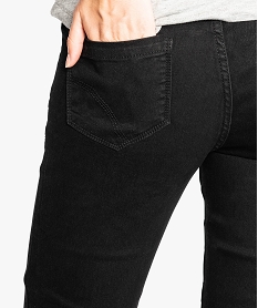 jean femme slim denim stretch taille normale noir pantalons jeans et leggings7779801_2
