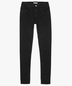 jean femme slim denim stretch taille normale noir pantalons jeans et leggings7779801_4