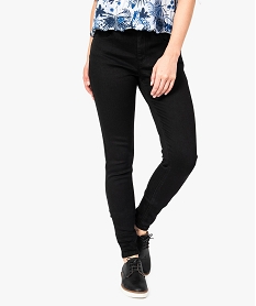 GEMO Jean skinny stretch push up taille normale Noir