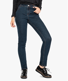 GEMO Jean slim push-up Bleu