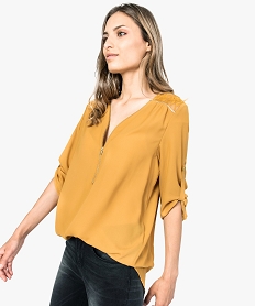  BLOUSE OCRE