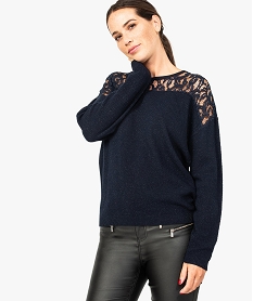 SWEAT NOIR PULL DARK NAVY