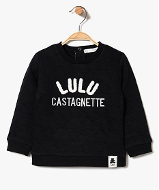 sweat a motifs etoiles - lulu castagnette gris7830801_1