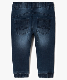 pantalon jogger en denim - lulu castagnette bleu jeans7832101_2