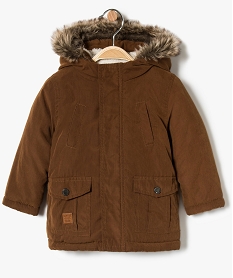 parka e avec col capuche orange7840401_1