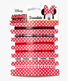 GEMO Bracelets  en caoutchouc Minnie - Disney Multicolore