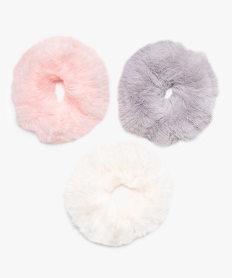 GEMO Elastiques cheveux fille (lot de 3) Multicolore