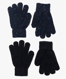 gants garcons assortis (lot de 2) multicolore7894001_1