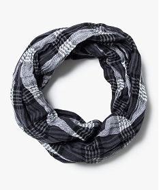 foulard snood a carreaux imprime7895001_1