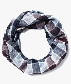 foulard a carreaux imprime7895301_1