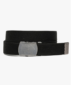 ceinture en textile avec boucle metal a griffe noir autres accessoires7899601_1
