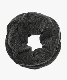 echarpe snood en maille gris7901001_1