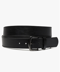 ceinture unie a surpiqures apparentes noir7903701_1